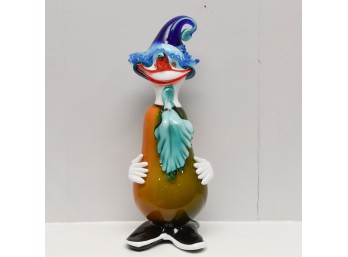 Hand Blown Murano Art Glass Clown #1