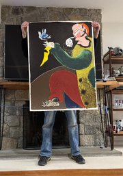 1981 Juan Garcia Ripolles Arlequin Lithograph