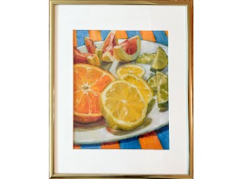 Fruit Still Life Giclee Art Print Signed