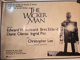 The Wicker Man 27 By 40