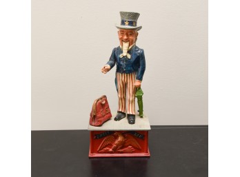 Vintage Uncle Sam Coin Bank