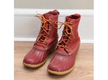 Women’s Red L.L. Bean ‘Beans Boots’