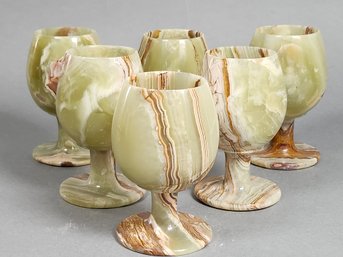 Stunning Onyx Goblets