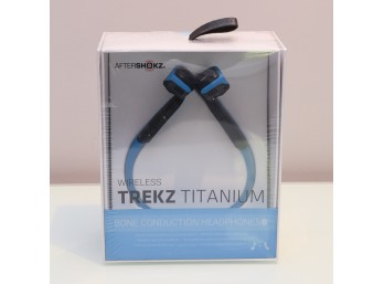 Wireless Trekz Titanium Bone Conduction Headphones New In Box