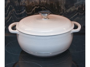 Lodge White Enamel Pot