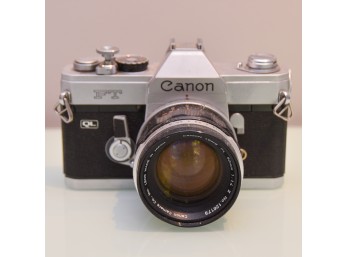 Vintage Canon FT 35MM Film Camera