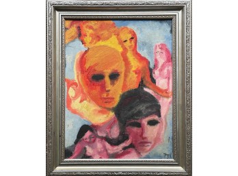 ‘Persuasion’ By Pam Kehler Oil On Canvas Initialed