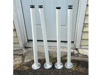 (4) Ikea Adils Adjustable Legs