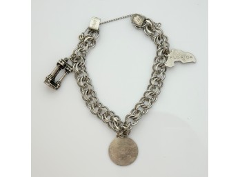 Sterling Silver Charm Bracelet