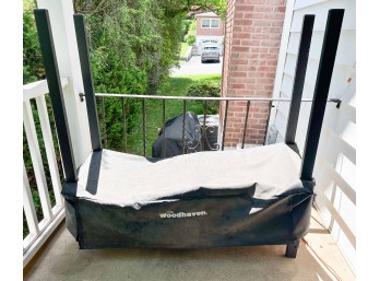The Woodhaven Log Holder With Cover
