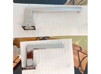Kokosiri Chrome Towel And Toilet Paper Holder New In Package