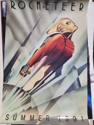 The Rocketeer Advance Version 1991 Movie Poster