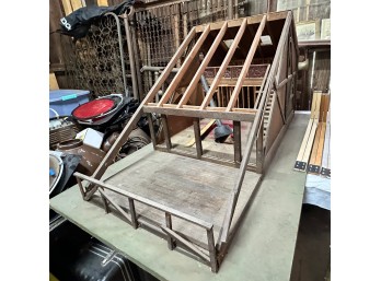 Vintage Wooden Doll House