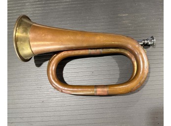 Vintage Brass And Copper Bugle
