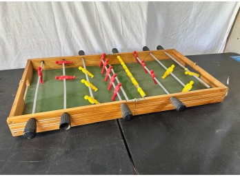 Vintage Tabletop Foosball Game