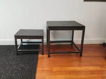 Heavy-Duty Steel Plyo / Step-Up Platforms - Set Of 4