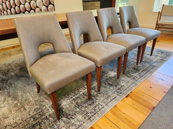 Vintage Dining Chairs - Set 2 Of 2 (Four Chairs, Reupholstered In 2011)