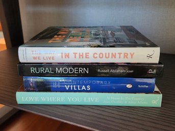 Stylish Collection Of Four Design & Architecture Books