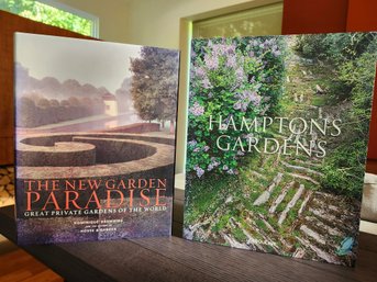 Two Beautiful Garden Books - The New Garden Paradise & Hamptons Gardens