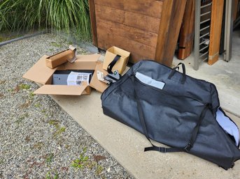 Various Jeep Accessories  Brake Winch & Mopar Hard Top Freedom Panel Storage Bag & More