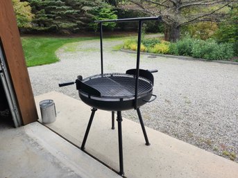 Barebones Cowboy Fire Pit Grill - Your Outdoor Cooking Match