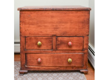 Antique Primitive Mule Chest