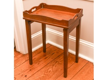 Vintage Mahogany Butler's Tray Table