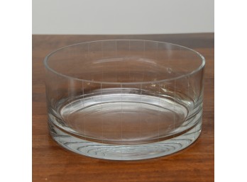 Vintage Badash Crystal Glass Centerpiece Bowl