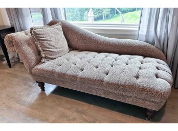 Cheetah Print Chaise Lounge