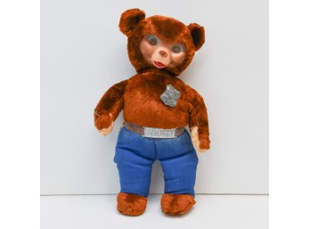 Vintage Ideal Toy Company Smokey The Bear Doll
