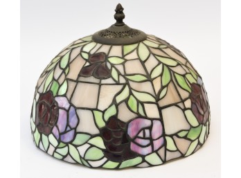 Vintage Tiffany-Style Stained Glass Shade #2