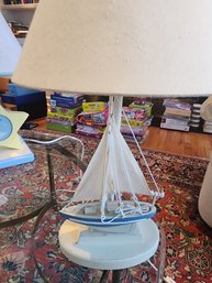 18 Inch Sailboat Lamp