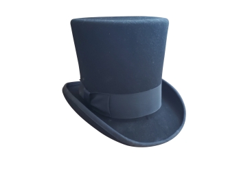 Classy Men's Top Hat - New York Hat Co. 100% Wool.   MBR