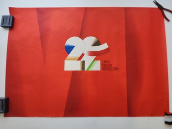 1975 Polish Poster, Designed By F. Wylezuch