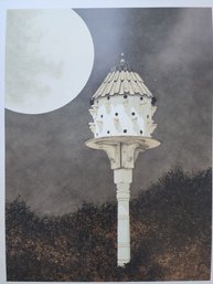 Howard Eberle House Of The Rising Moon Sample Proof Litho