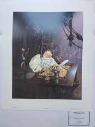 Dean Morrissey Signed Numbered Litho Charting The Skies