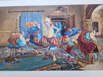 1993 James Christensen Signed Litho Getting It Right