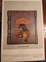 McCabe And Mrs Miller Original Movie Poster