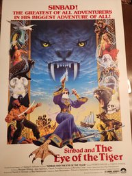 Sinbad Eye Of Tiger Original Movie Poster