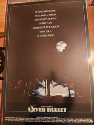 Stephen King Silver Bullet Movie Poster