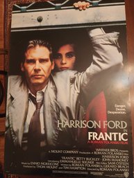 Frantic Original Movie Poster