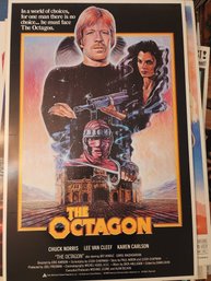 The Octagon Original Movie Poster Chuck Norris