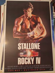 Rocky 4 Original Movie Poster