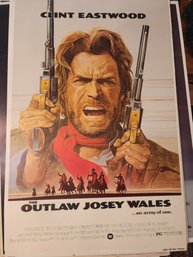 Outlaw Joseph Wales Original Movie Poster