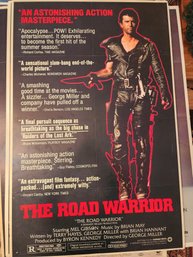 The Road Warrior Original Movie Poster