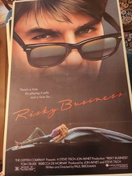 Risky Business Original Movie Poster