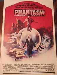 Phantasm Original Horror Movie Poster