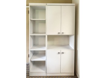 Modern White Wall Unit #2