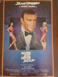 Never Say Never Again 007 Movie Poster