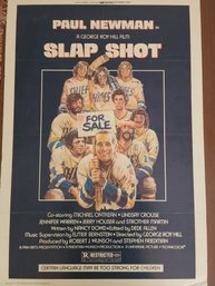 Slap Shot Movie Poster Original 1977